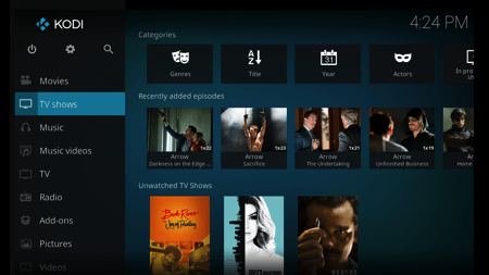 Kodi TV Series