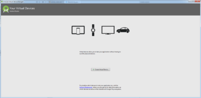 Android Studio AVD Your Virtual Device
