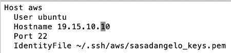 Amazon EC2 Configure SSH