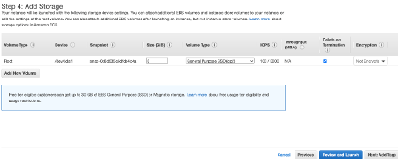 Amazon EC2 Add Storage