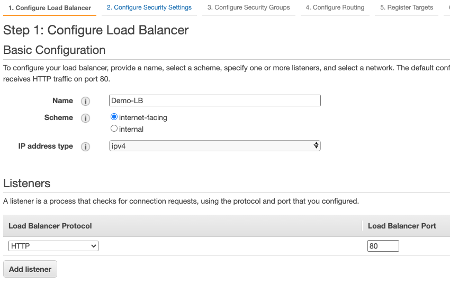 ELB Configuration